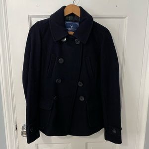 Navy Blue Peacoat